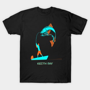 KEITH DAY RETRO FISHERMAN NOVEMBER 7 T-Shirt